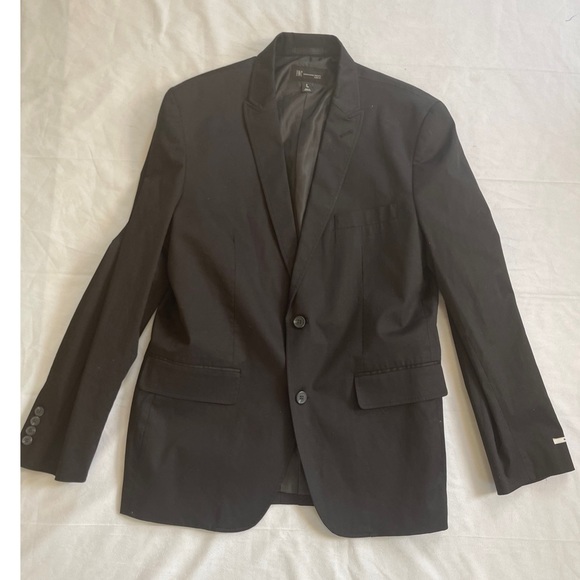 INC International Concepts  Men’s Milan Slim Fit Mens Black Blazer Fully… - Picture 1 of 11